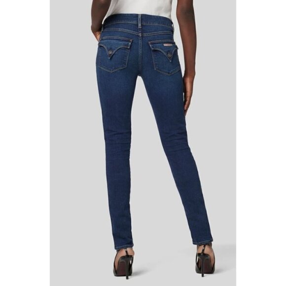Hudson Collin Mid Rise Dark Wash Skinny Jeans 28 - Picture 1 of 6